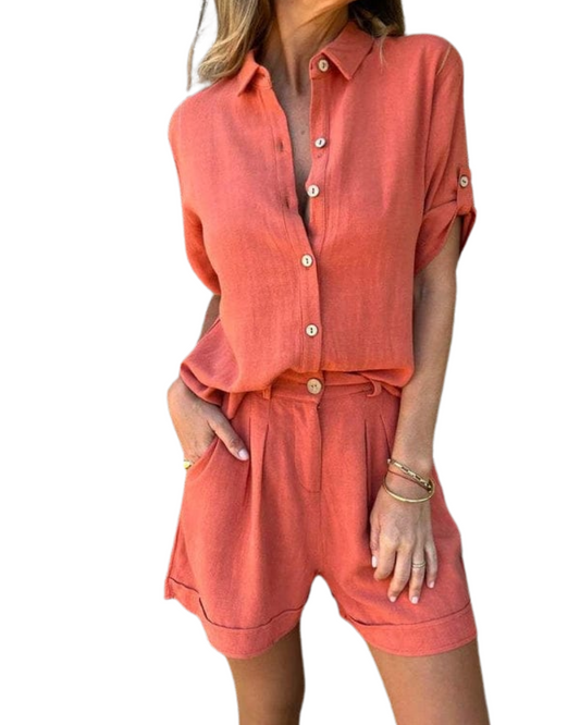 Elegante conjunto transpirable para mujer