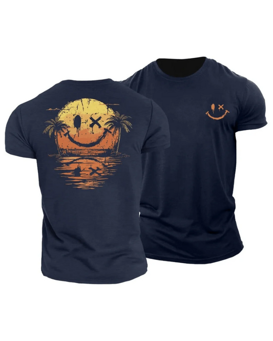 Camisa de verano Smiley