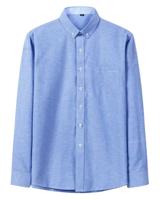 Camisa de algodón de manga larga