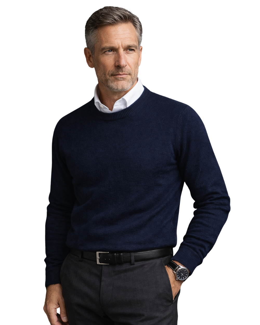 Elegante jersey de cachemira