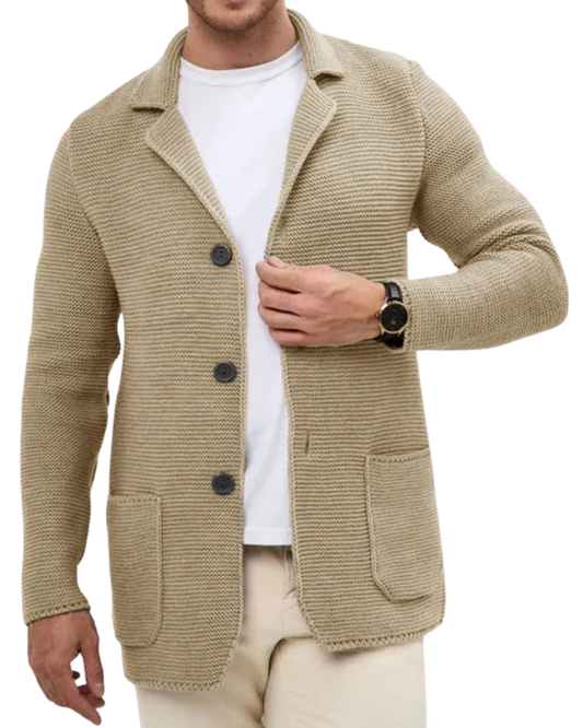 Elegante cárdigan de punto