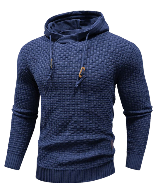 Elegante sudadera con capucha para hombre