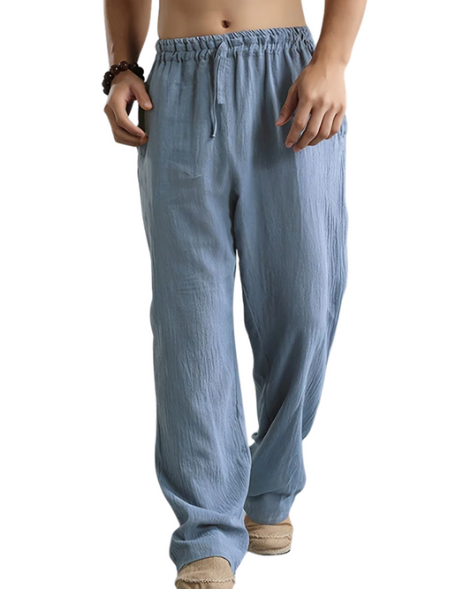 Pantalón de lino transpirable