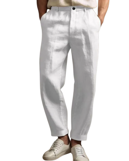 Pantalones de lino Cagliari