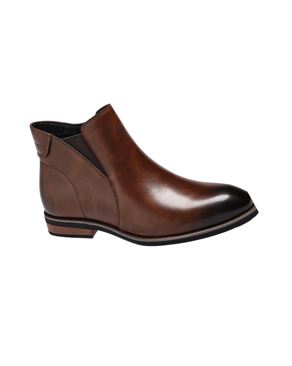 Elegantes botas Chelsea de cuero