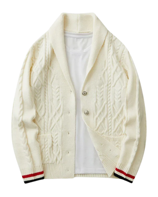 Elegante cárdigan de algodón