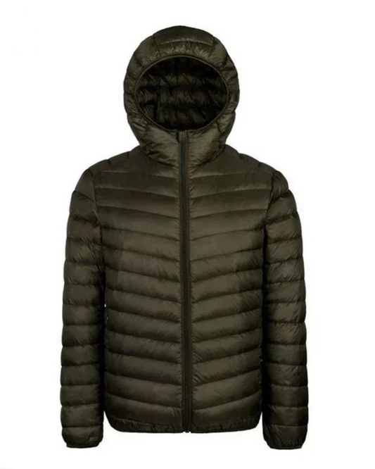 Chaqueta ligera de plumón de pato