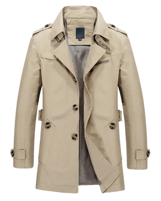 Chaqueta de algodón cortaviento