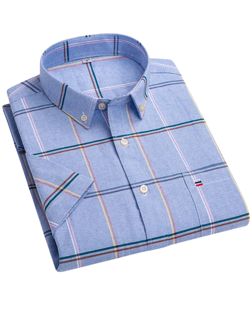 Camisa elegante de algodón para hombre