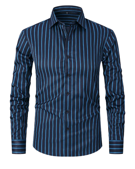 Elegante camisa de negocios para hombre