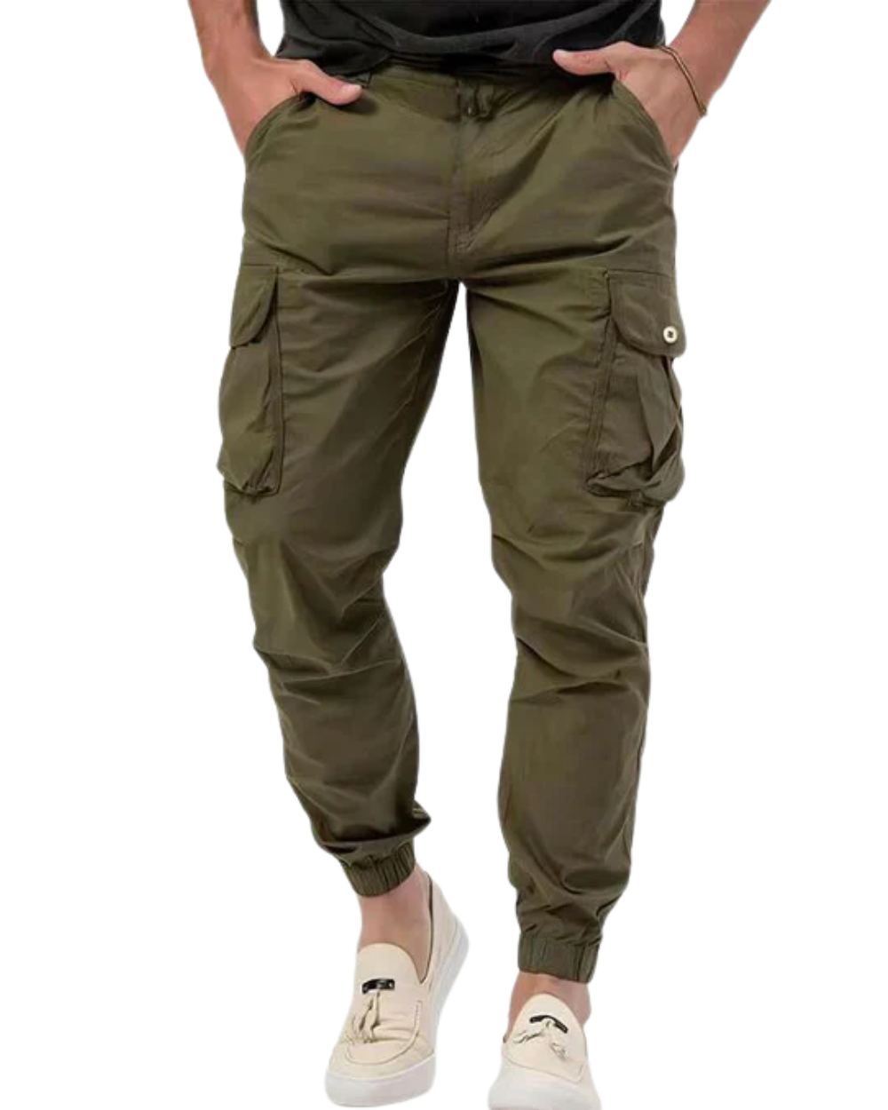 Elegantes pantalones cargo