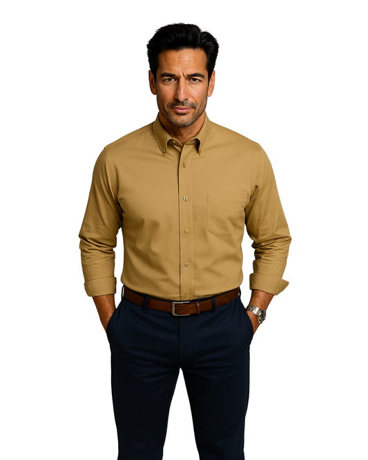 Camisa de algodón de lujo