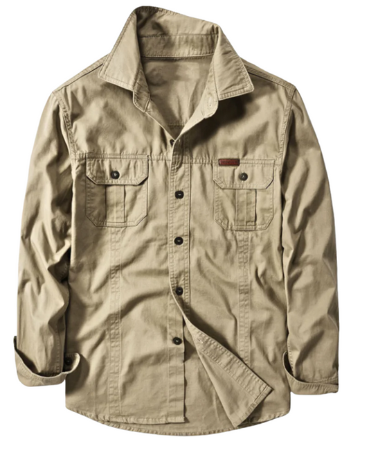 Camisa Cargo de algodón