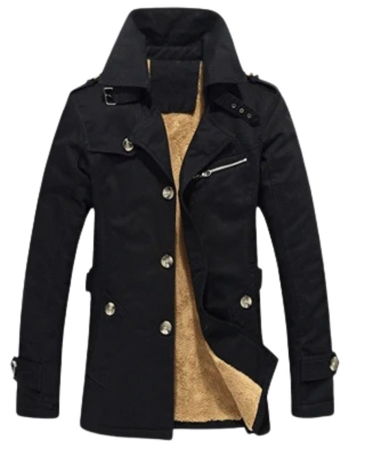 Elegante chaqueta cortavientos