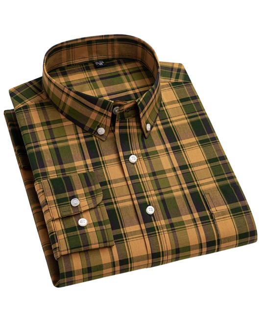 Camisa de cuadros clásica