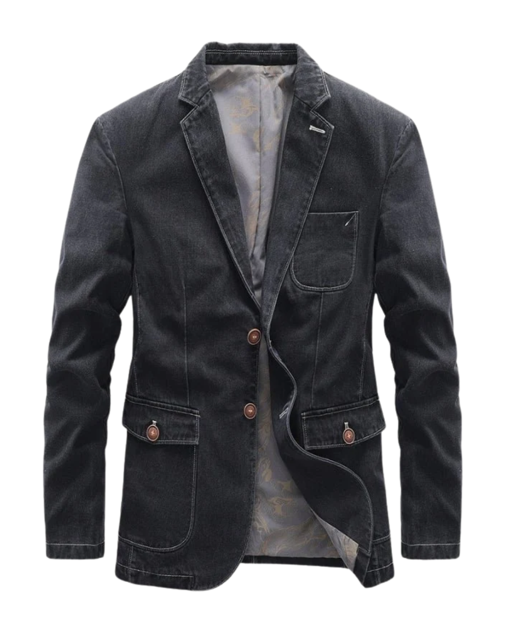 Blazer de algodón chic