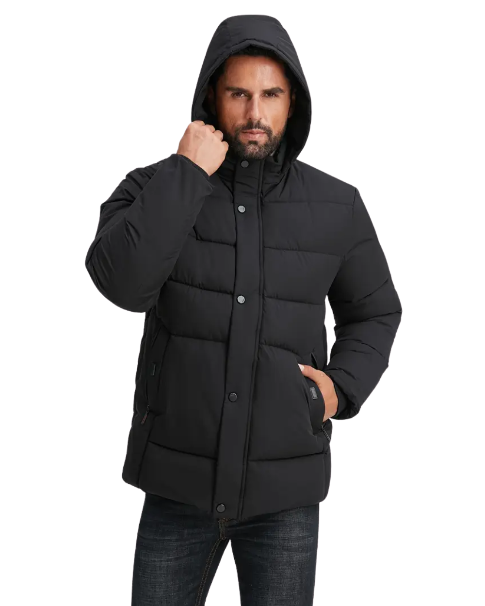 Chaqueta de invierno acolchada