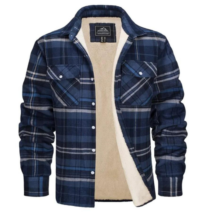 Elegante chaqueta con forro polar