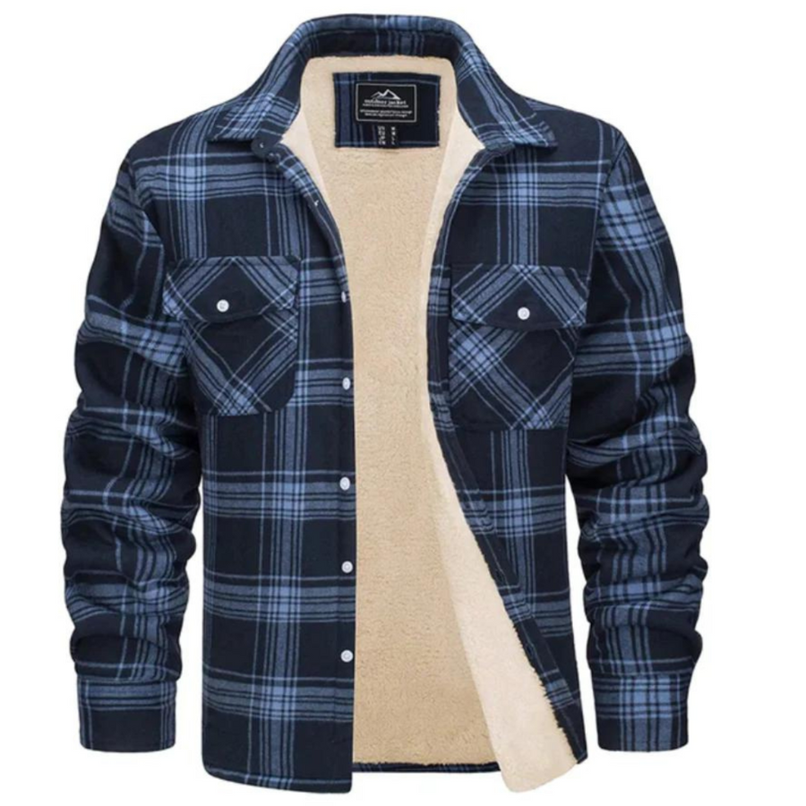 Elegante chaqueta con forro polar
