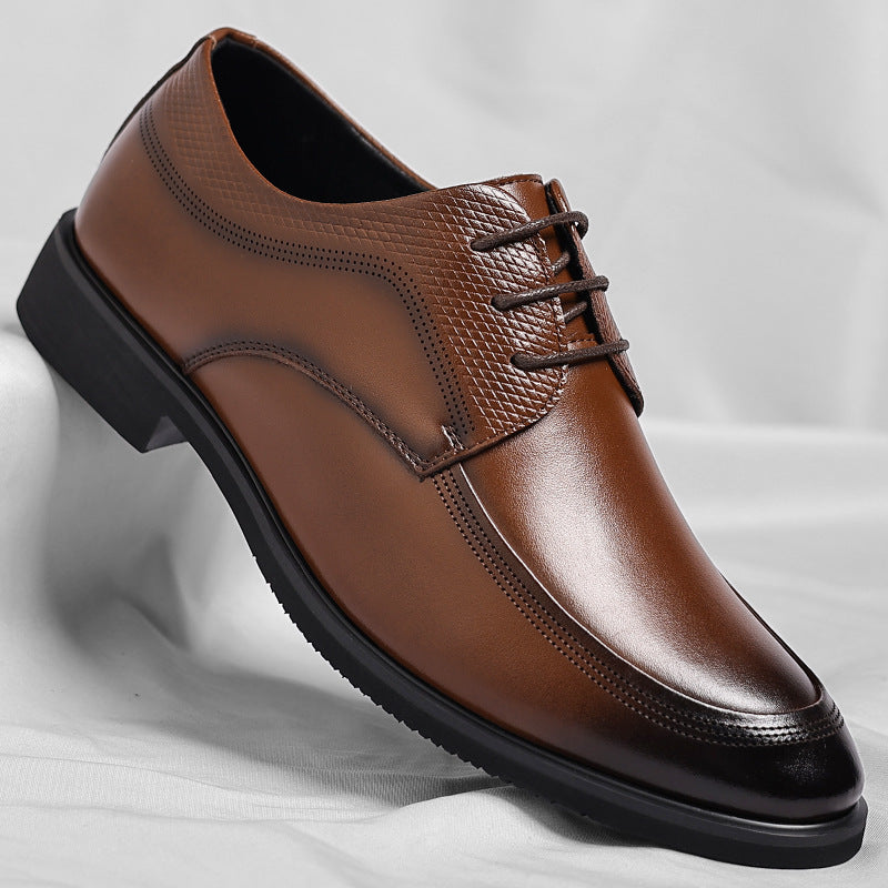 Zapatos de vestir Oxford de cuero