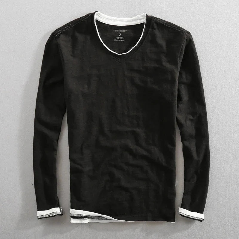 Camiseta de manga larga Paris Vintage