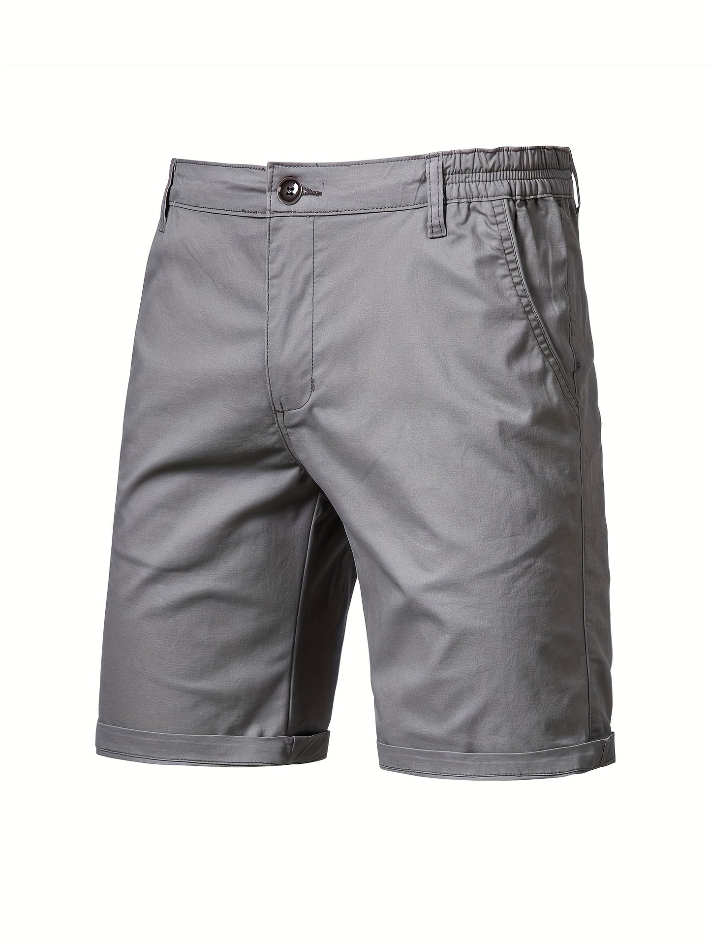 Elegantes pantalones cortos de algodón