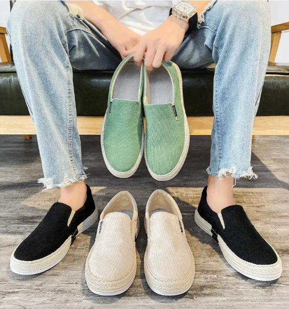 Zapatillas de lona transpirables