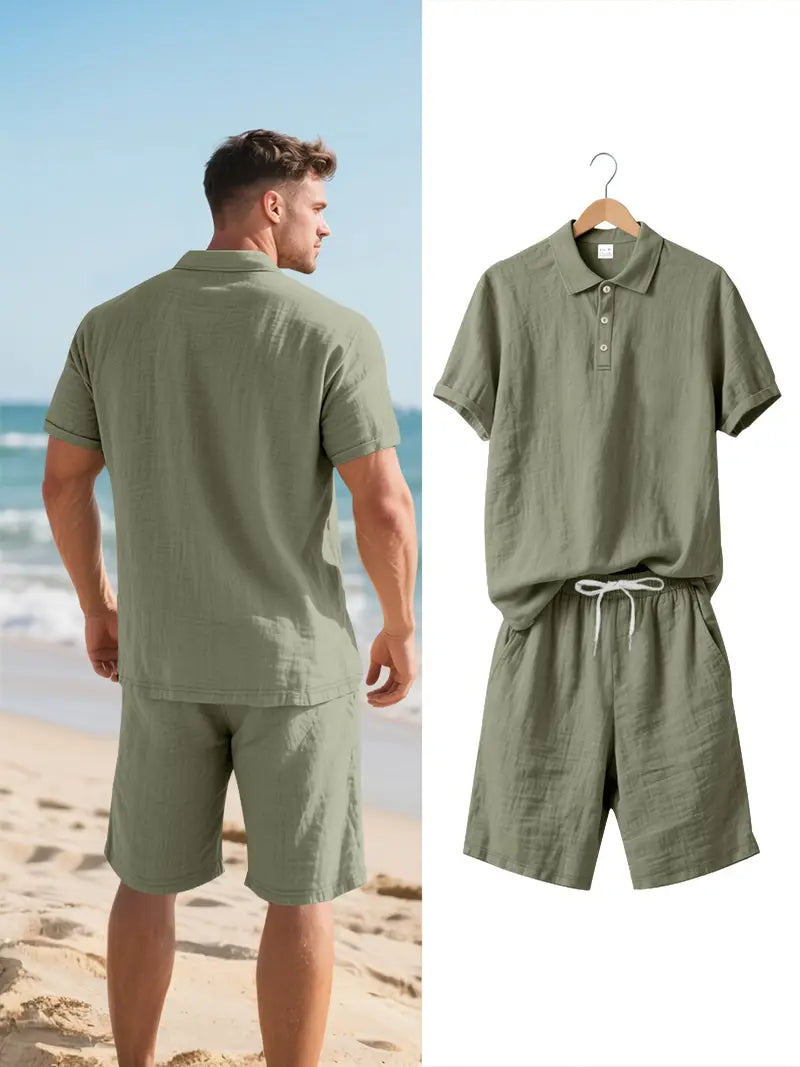 Conjunto de lino para hombre
