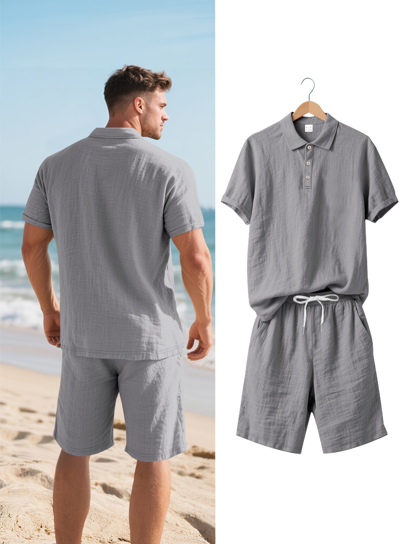 Conjunto de lino para hombre