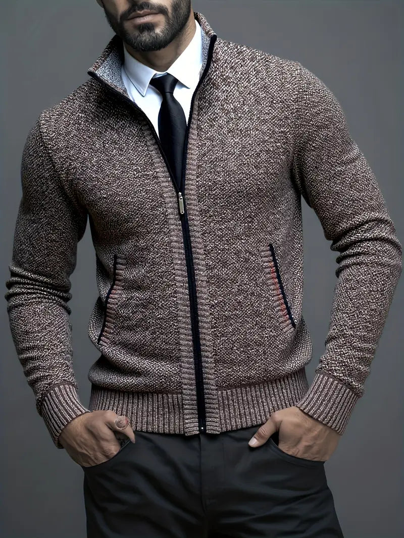 Elegante cárdigan de negocios