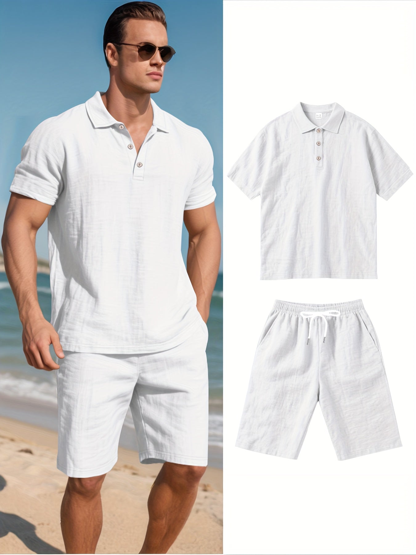 Conjunto de lino para hombre