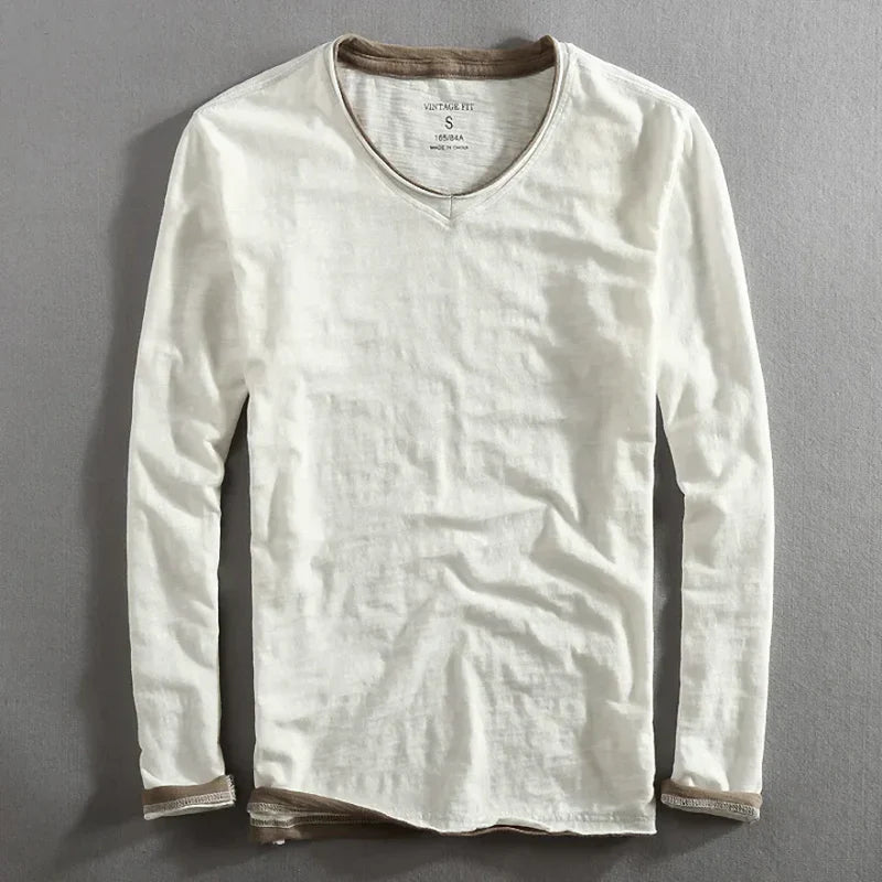 Camiseta de manga larga Paris Vintage