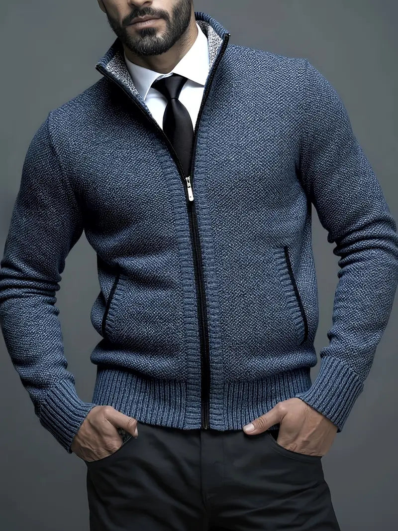 Elegante cárdigan de negocios