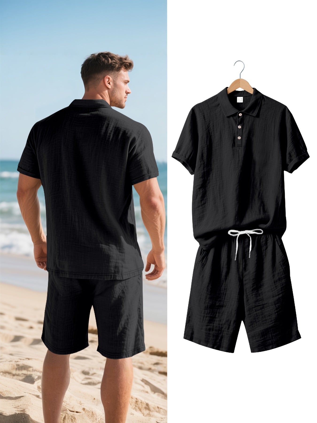 Conjunto de lino para hombre