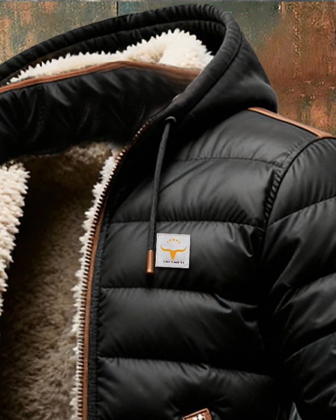 Elegante chaqueta con forro polar