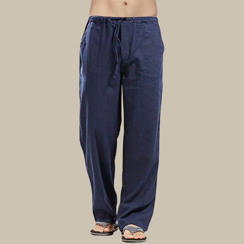 Pantalones de lino Madeira
