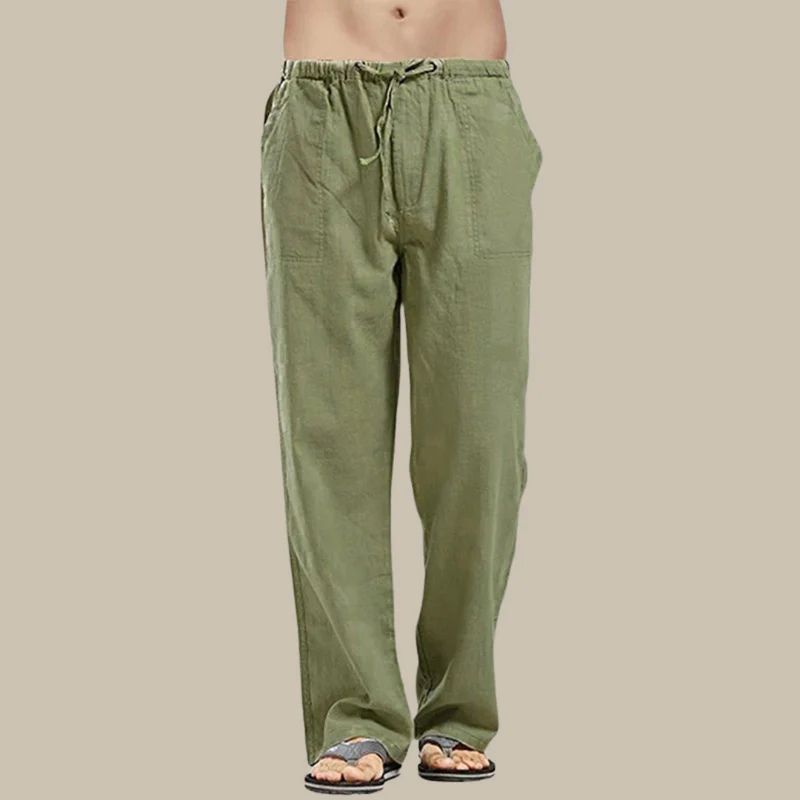 Pantalones de lino Madeira