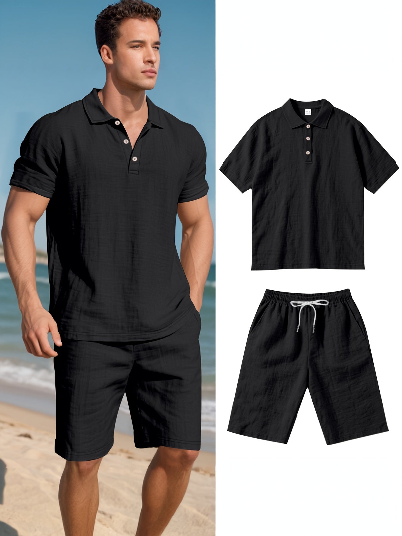 Conjunto de lino para hombre