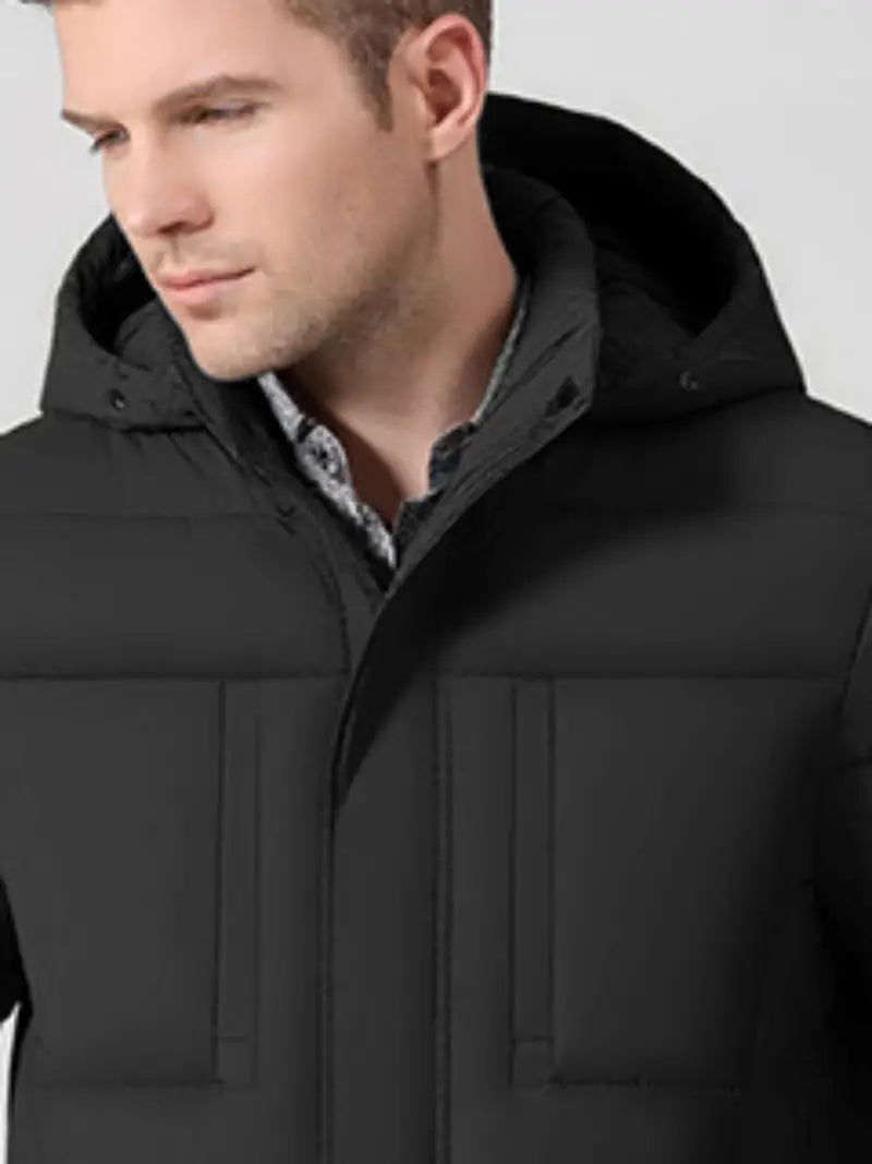 Chaqueta larga de invierno