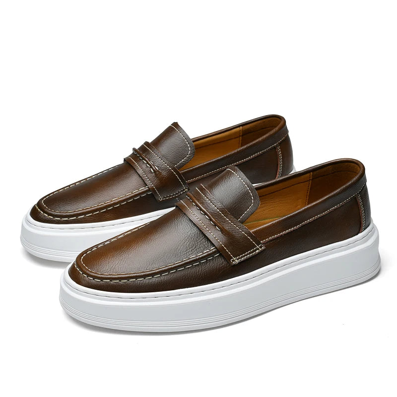 Zapatos náuticos de piel