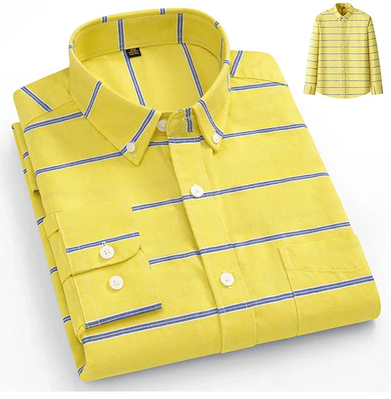 Camisa Oxford de algodón