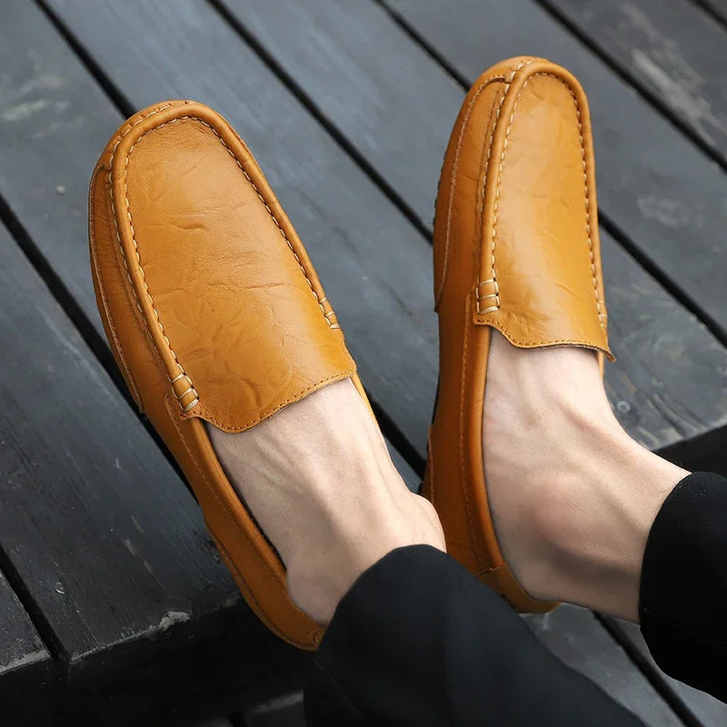 Mocasines de cuero vintage