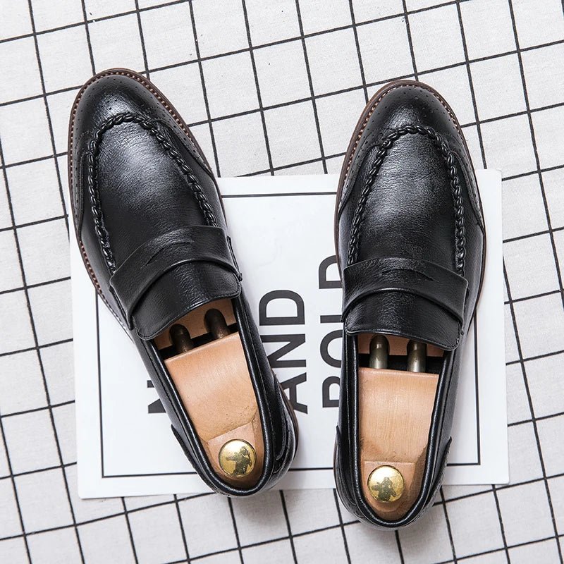 Mocasines de piel Chic
