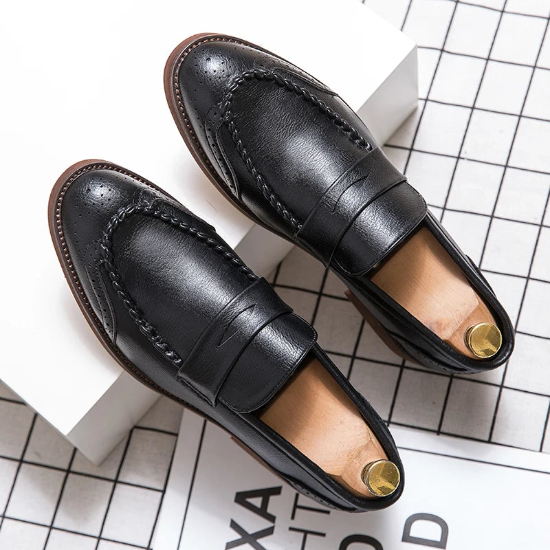 Mocasines de piel Chic
