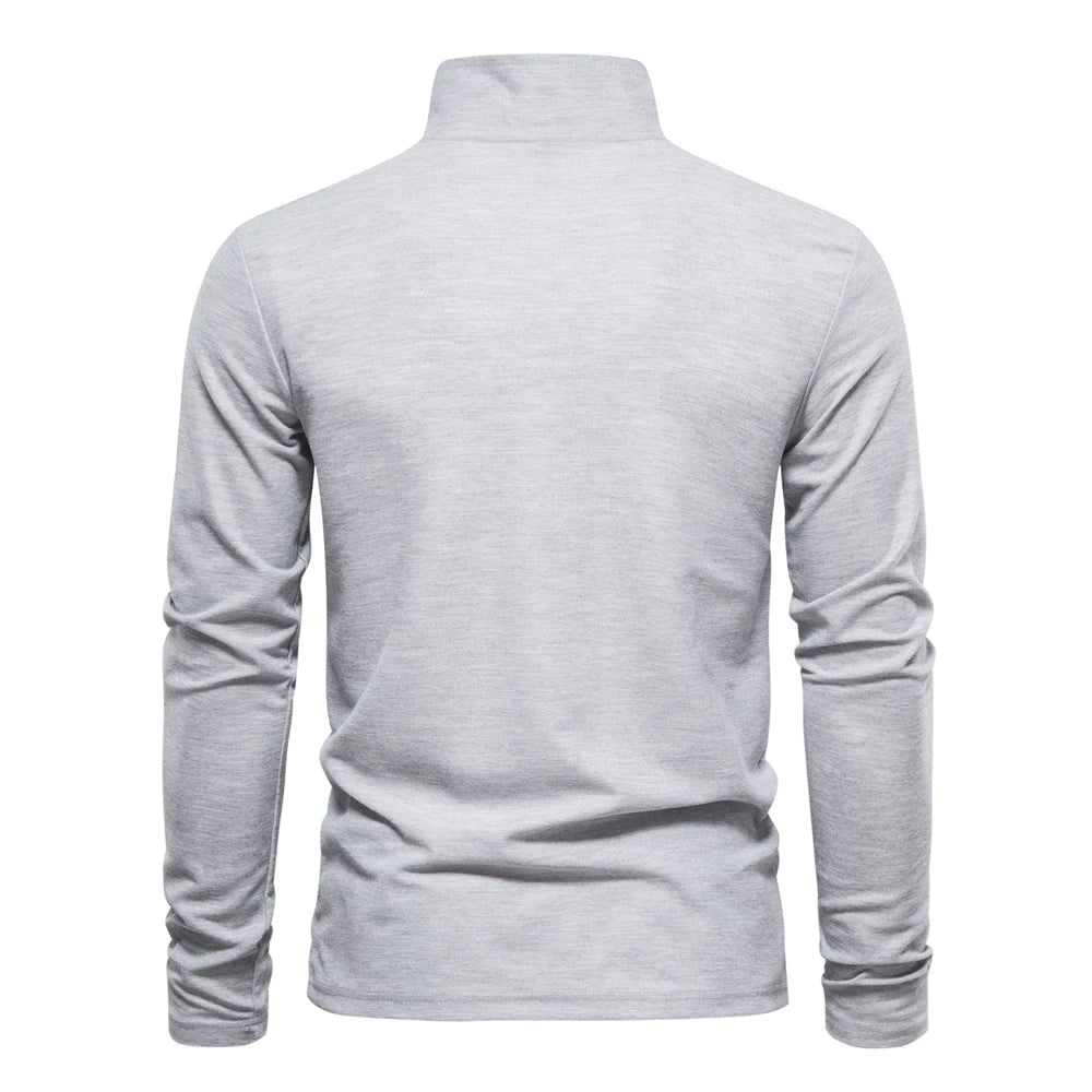 Polo casual de manga larga
