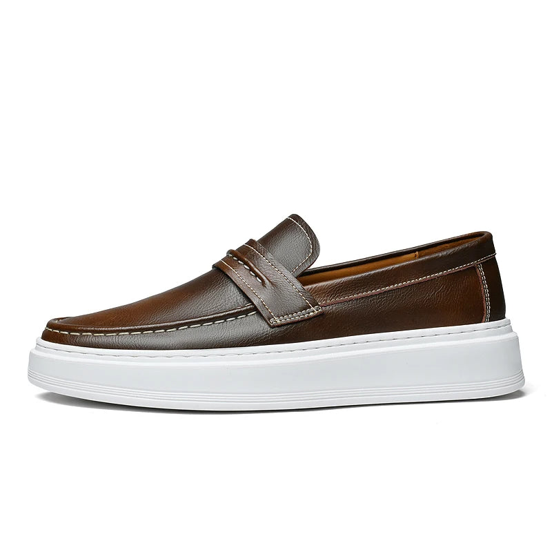 Zapatos náuticos de piel