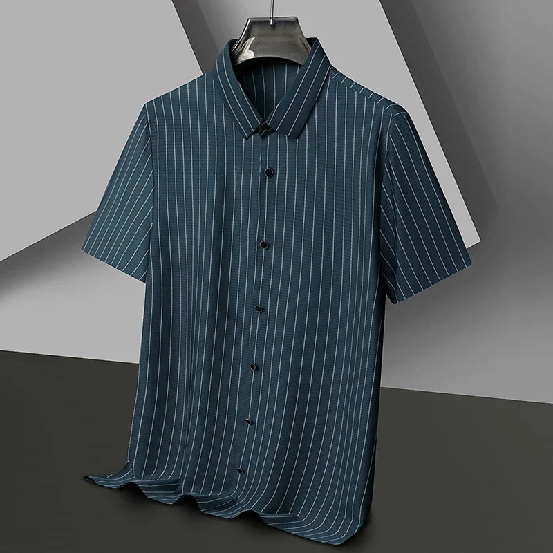 Camisa polo a rayas