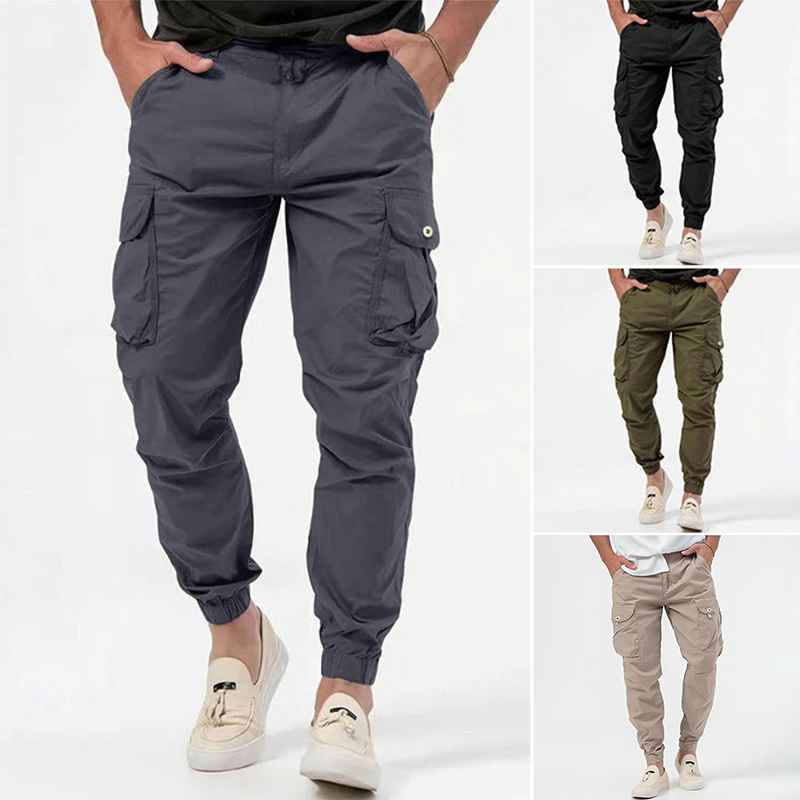 Elegantes pantalones cargo