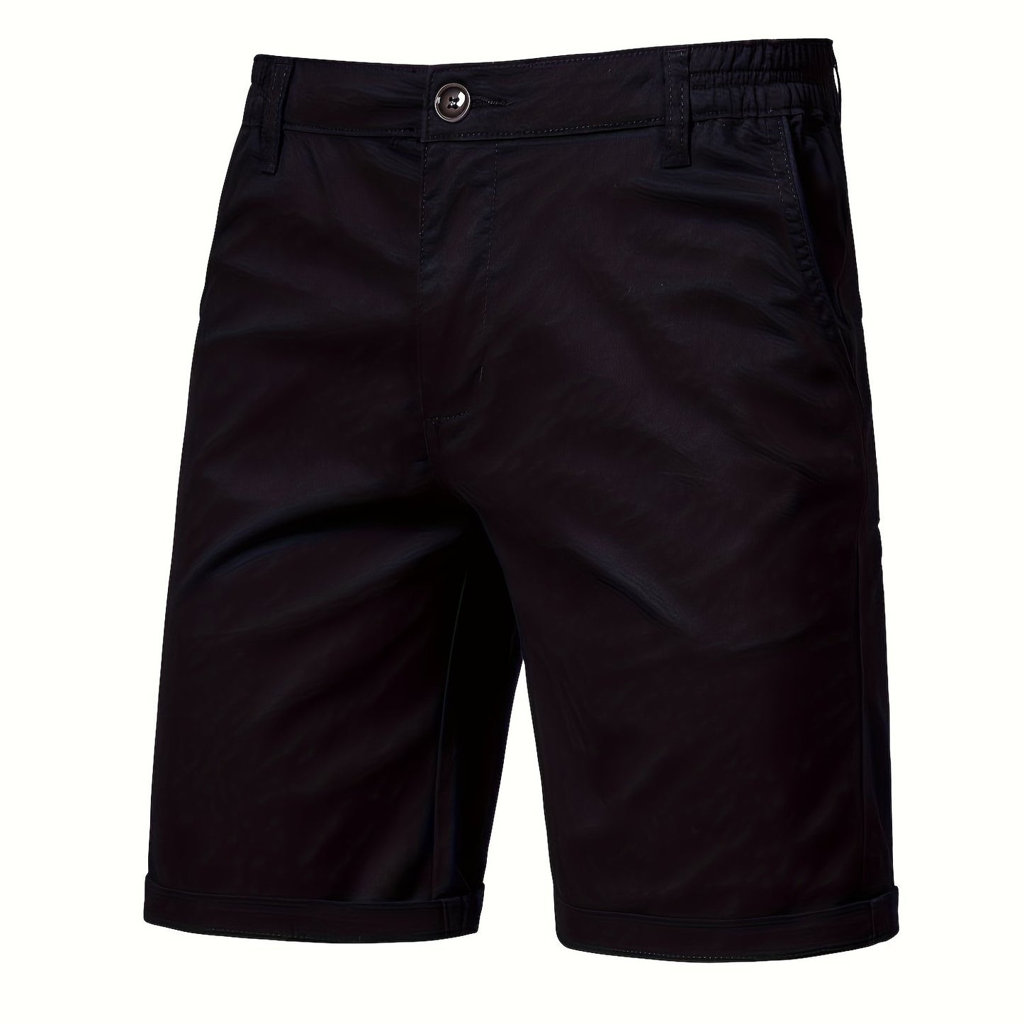 Elegantes pantalones cortos de algodón