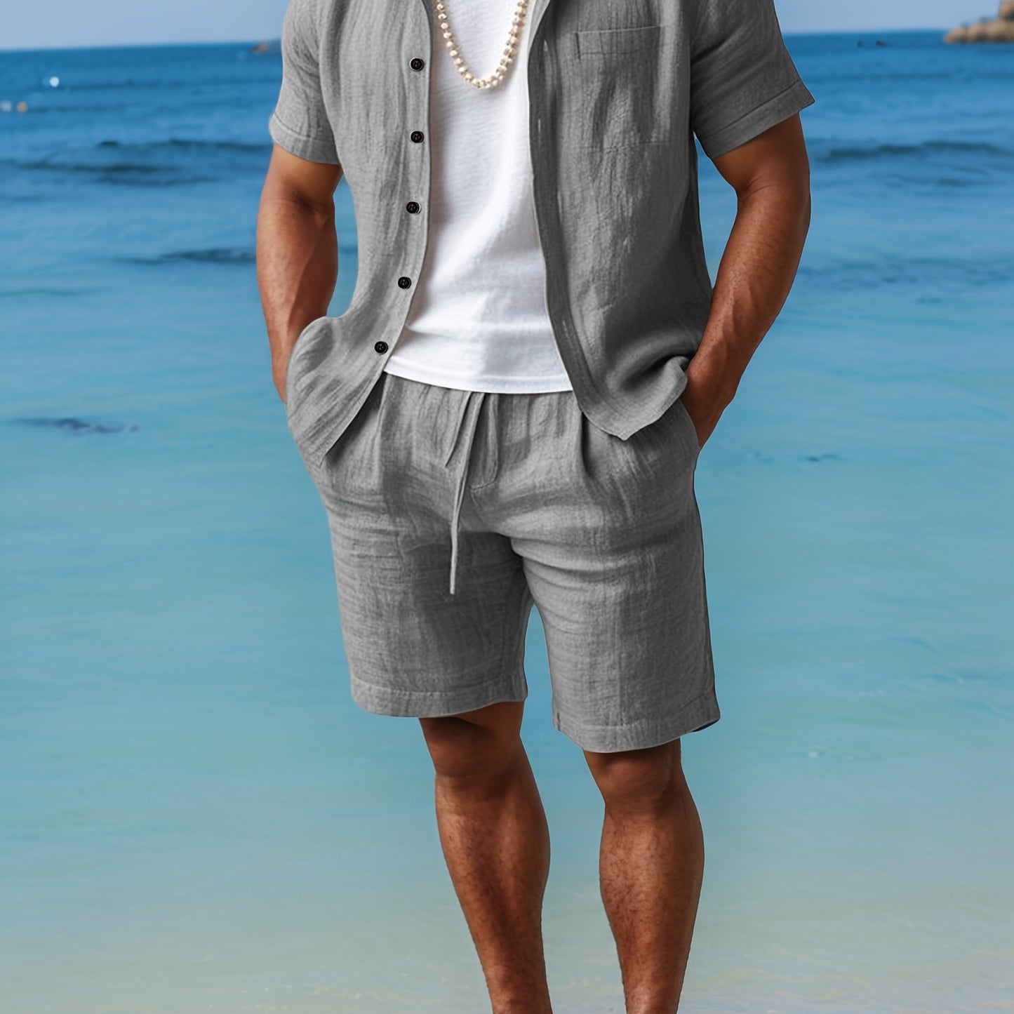 Elegante conjunto de verano